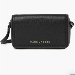 Marc Jacobs Black Leather Crossbody Bag